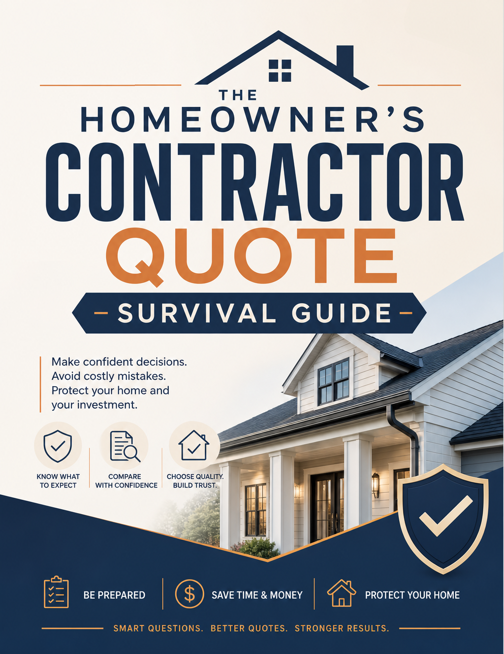 Cover of The Homeowner's Contractor Quote Survival Guide